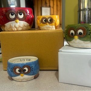 Laurie Furnell Owl Measuring Cups